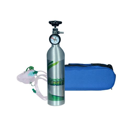 Oxykit Portable Light Weight Oxygen Cylinder Kit Liters Free