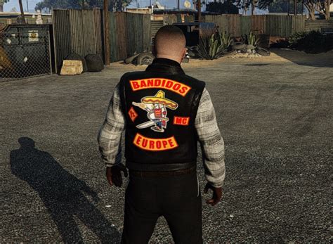 Bandidos Mc Vest For Michael Gta5