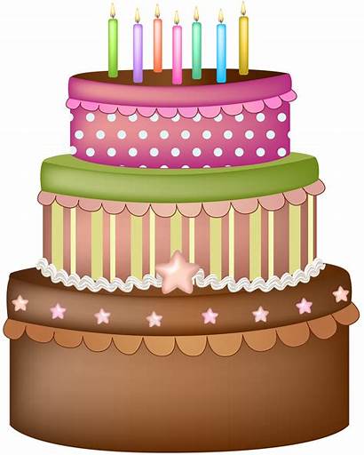 Cake Birthday Clip Clipart Cakes Transparent Yopriceville