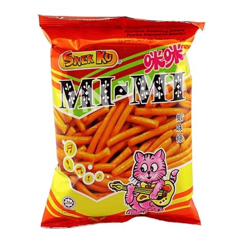 Snekku Mimi Prawn Flv Snacks 80g — Yin Yam Food And Beverage Company