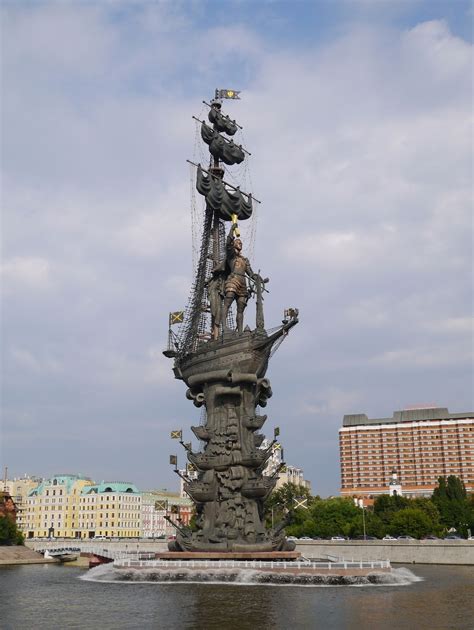 Statue Of Peter The Great Zurab Tsereteli Peter The Great Statue