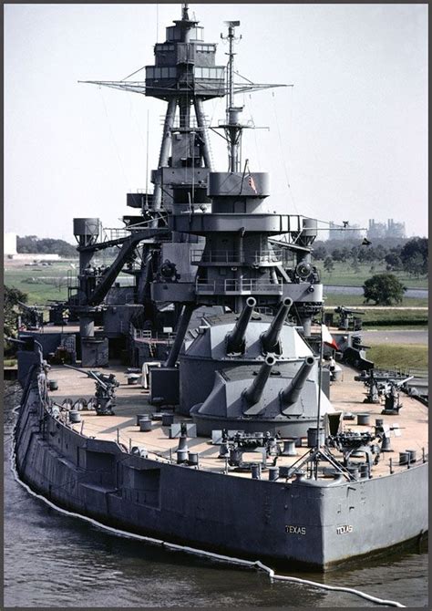 1979 08 092 Uss Texas Bb 35 Photographed In Sept 1979 At Her