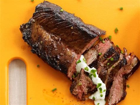 Chef bobby flay celebrates his favorite dish by revealing his effortless approach for dynamite fish tacos. Get Steak with Horseradish-Chive Sauce Recipe from Food ...