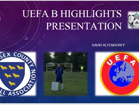 Uefa B Licence Project Teaching Resources