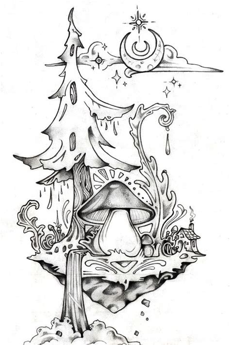 Trippy Drawings Tattoo Design Drawings Pencil Art Drawings Cool Art