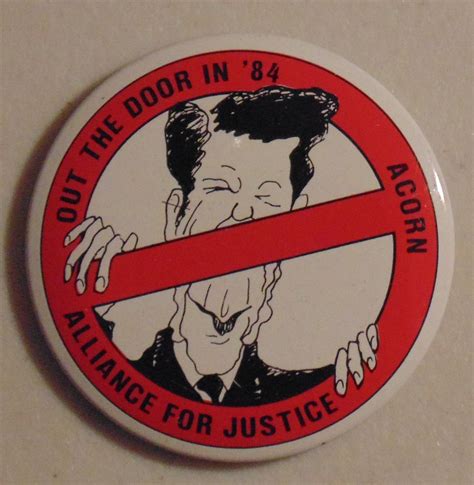 Ronald Reagan 1984 Anti Campaign Pin Political Button Antique Price