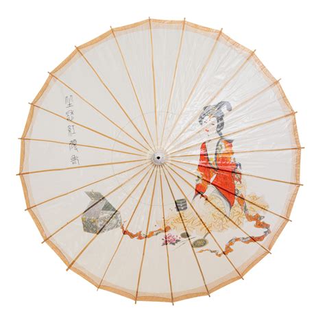 Rainproof Handmade Chinese Oiled Paper Umbrella Parasol 33