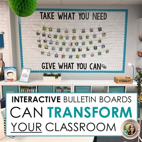 Using Interactive Bulletin Boards To Transform Your Classroom The