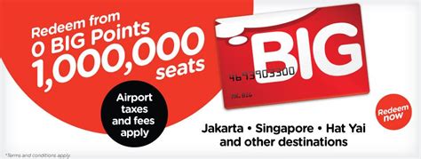 Following the change, all newly earned big points will expire after 24 months from the date of issuance. Jalan Jalan Cari Jalan: Redeem 0 BIG Point Air Asia Free Seat