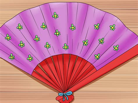 Chinese Paper Fan Craft 4 Ways To Make A Fan Wikihow Craftrating