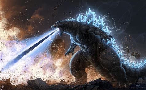 10 Dibujos De Godzilla