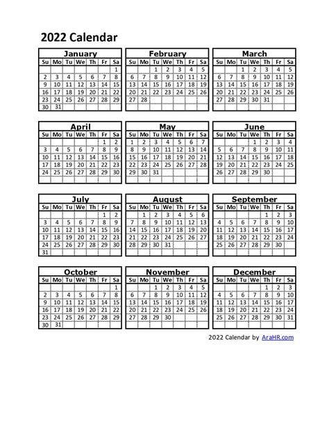Free Editable 2022 Calendar Hdjas