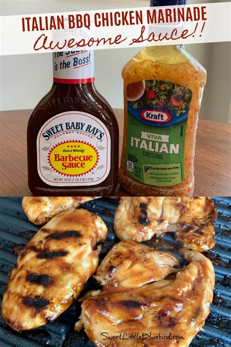 When marinating chicken, make sure to separate the pieces, allowing marinate chicken legs and oven roast or grill. Italian BBQ Chicken Marinade (3-Ingredient Recipe) in 2020 ...