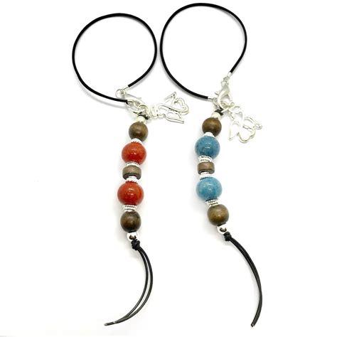 Rear View Mirror Charm / Car Charm / Memorial Flower Petal - Etsy