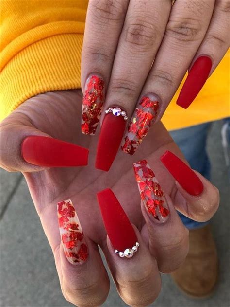 25 Stylish And Gorgeous Red Nail Designs You Must Love Women Fashion