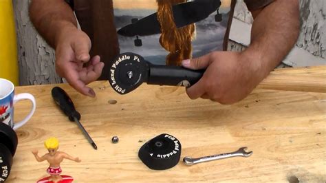 It's easy to understand where they're coming from. DIY PCH Land Paddle - Street Paddle Rubber Disc Replacement - YouTube