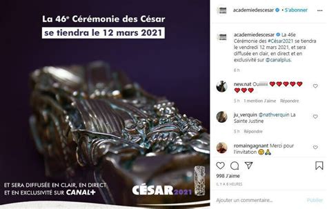 Mais l'essentiel ne sera pas forcément là : César 2021 : on connaît la date de la cérémonie - Télé Star