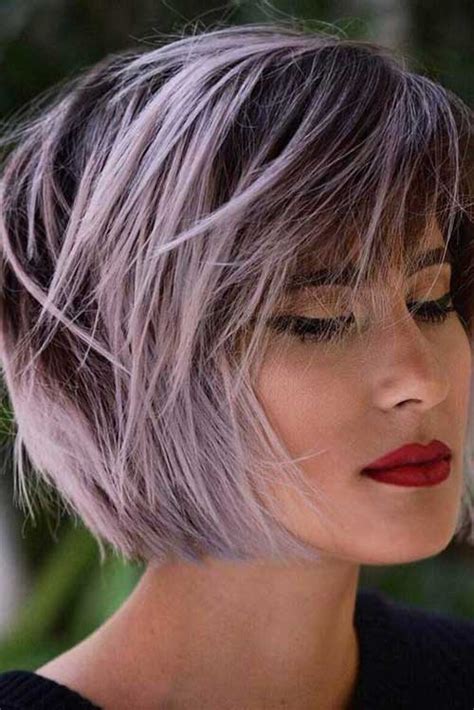 A cute haircut for short, thin hair blended in with a lovely color turn you into a diva with no effort. Unique Short Hair Color Ideas for Women | The Best Short ...