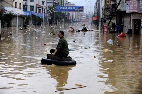Plus D Un Million De Personnes évacuées En Chine Suite à Des Inondations