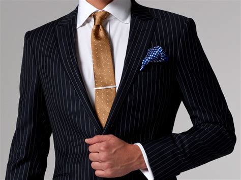 what to wear with a black pinstripe suit learn how to