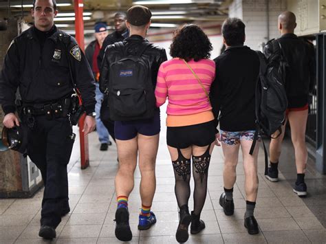 Jerusalem No Pants Subway Ride Legs Bared Around The World