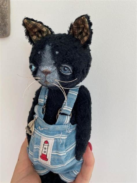 Teddy Bear Black Cat By Tanja Arutiunjan Tedsby