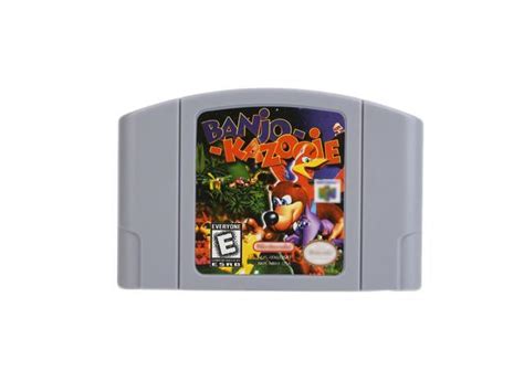 Banjo Kazooie Video Game Cartridge For N64