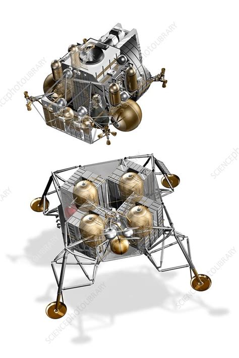 Apollo Lunar Module Propulsion Systems Stock Image C0299109