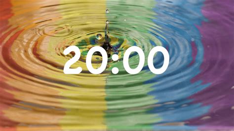 20 Minute Timer 20 Minute Countdown Timer With End Sound Notification