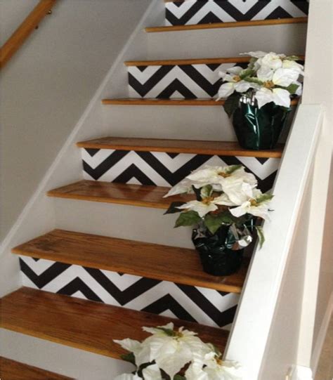 30 Creative Ideas For Accented Stair Risers