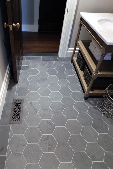 20 Bathroom Black Tile Floor