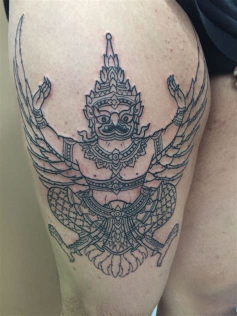 Garuda Line Tattoo For Further Inquiries Kindly Email Yus Toni Please Click On The Picture For