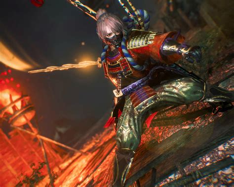 Made my character age through the game! : r/Nioh