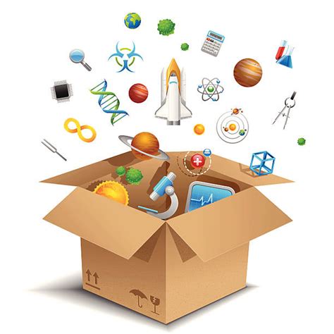 Best School Supply Boxes Illustrations Royalty Free Vector Graphics