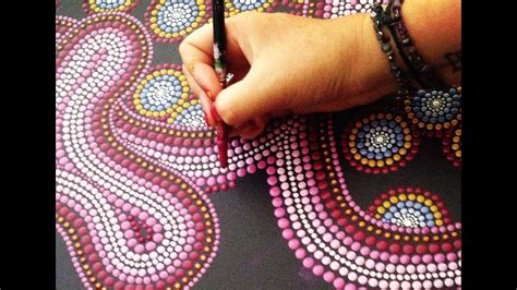 How To Make Dots Mix Paint And Prepare Brushes For The Perfect Dot
