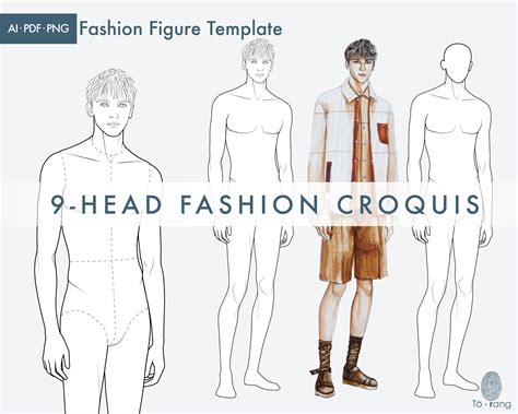 Male Fashion Croquis