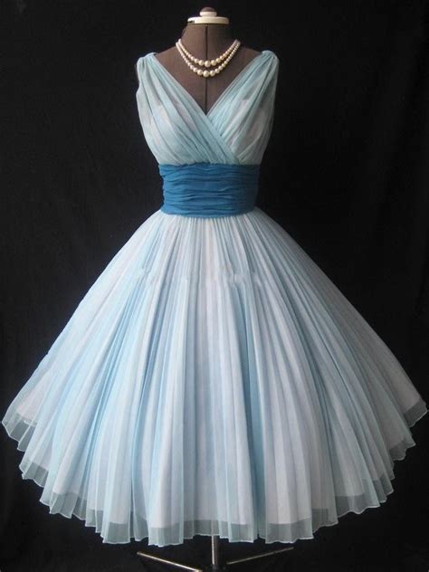 Vintage Prom Dress Tea Length Prom Dress 50s Prom Dress 1950s Wedding