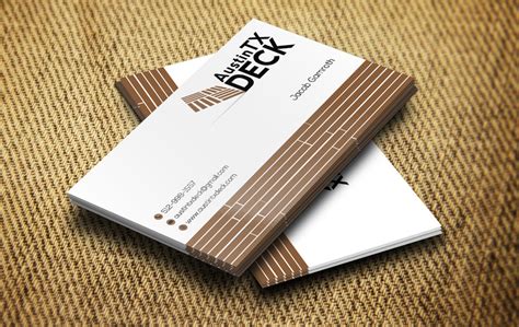 Impress clients & business partners with business cards from shutterfly. Austin Tx Deck Business Cards - Austin Tx Web