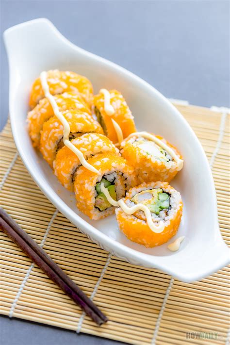 How To Make Maki Sushi Roll Step By Step With Video Recipes