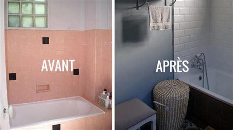 Peindre le carrelage salle de bain - Idées de travaux