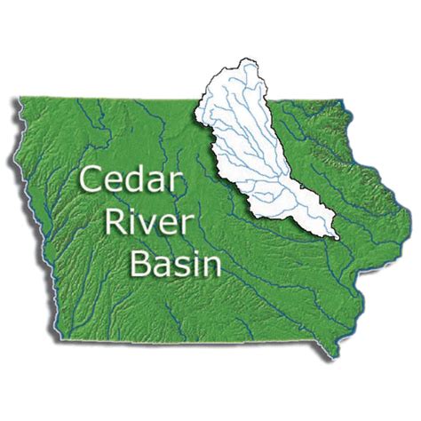 Cedar River Basin Iowa Us Geological Survey