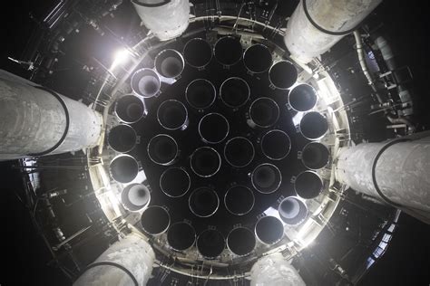 SpaceX Test Fires 31 Engines On Starships Gigantic Super Heavy Booster