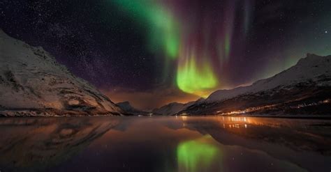 Aurora Boreal Cria Imagens Incríveis No Céu Fotos Ciência