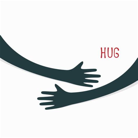 hugging arms illustrations royalty free vector graphics and clip art istock