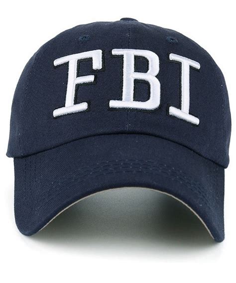 Fbi Hat Women Baseball Hats Gorras Trucker Cap Embroidered Fbi For Men