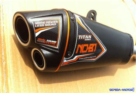 Knalpot motor categories are available with irresistible qualities that popularize them among different motorcycle users. Keunggulan Knalpot Nobi, Mulai Suara Nge-bass hingga ...