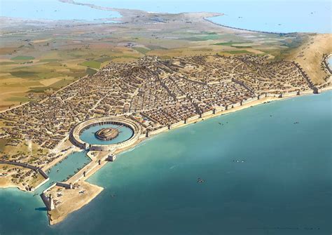 The Ancient City Of Carthage Today Near Tunis Tunisia Rpapertowns