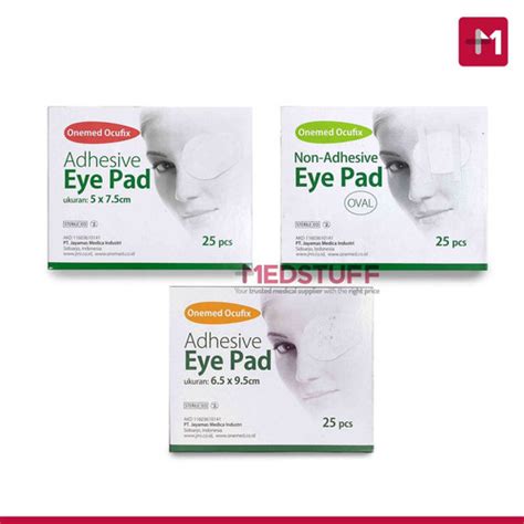 Jual Ocufix Eye Pad Onemed Plester Penutup Mata Plester Mata Adhesiv X Cm Jakarta Barat