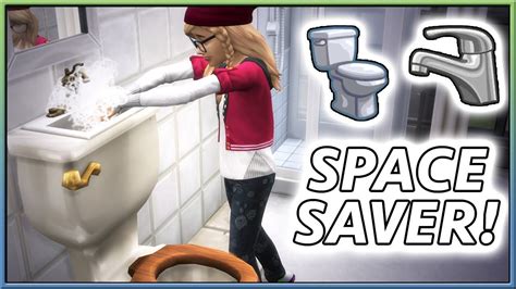 The Sims 4 Cc Toilet Jongkok Monas Galon Sims Tray Do