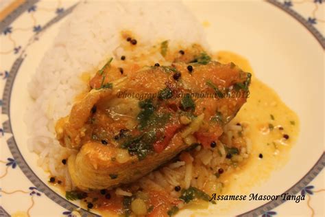 Assamese Masoor Tenga Assamese Fish In Sour Curry Petpujo And Adda